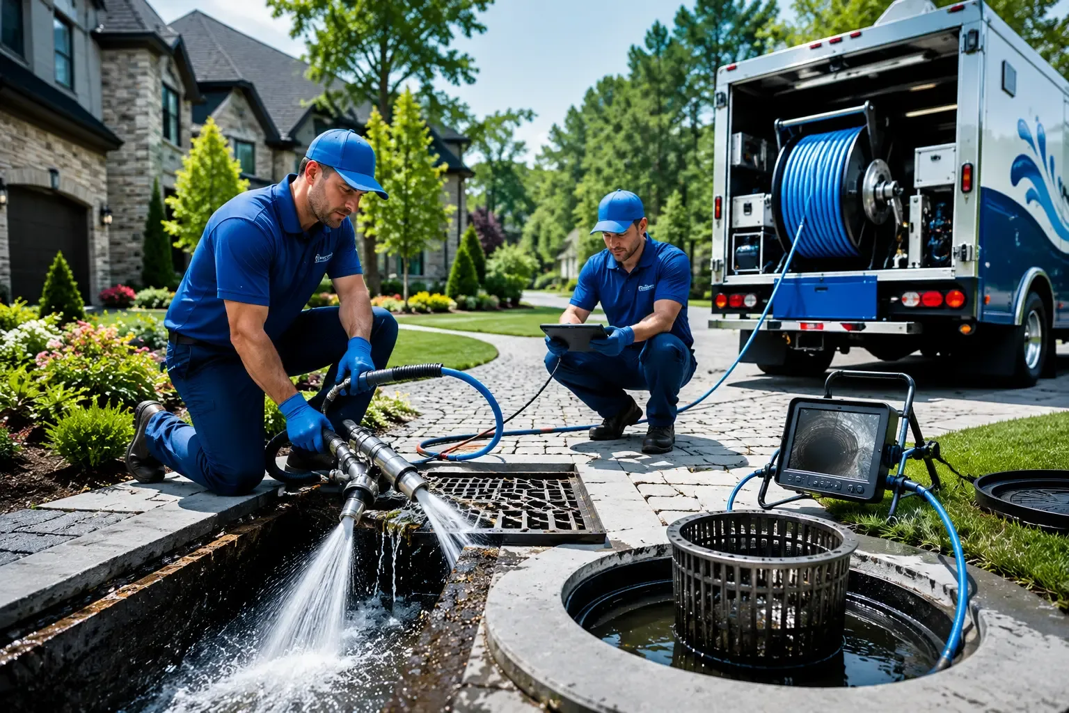 Local outdoor drain cleaning professionals in Briggs, TX